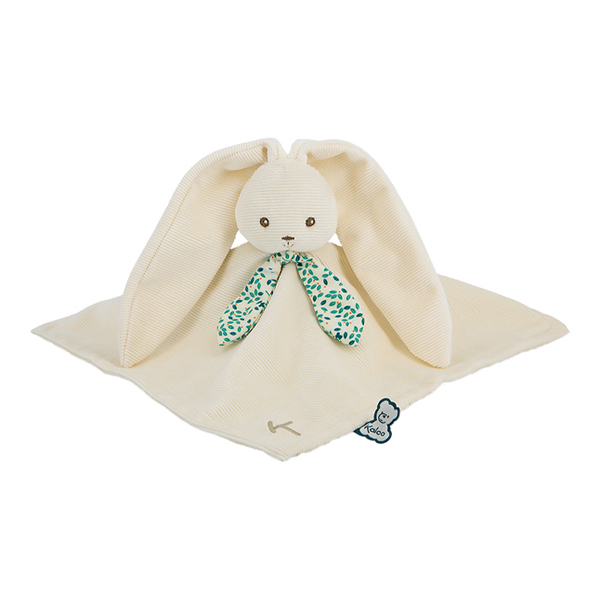 Doudou lapin carré - Lapinoo crème 30 cm
