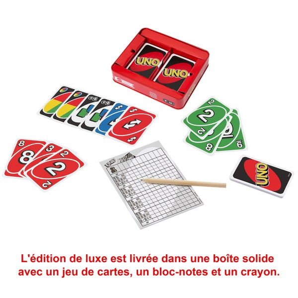 Mattel Games - Uno Flex - Jeu De Cartes Famille - 7 Ans Et +