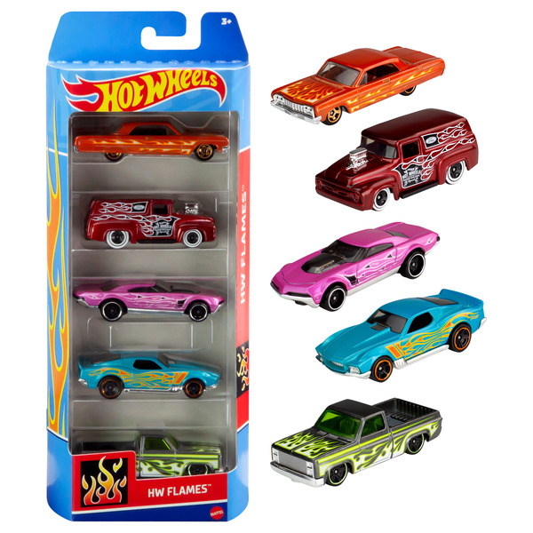 Coffret 5 voitures Hot Wheels