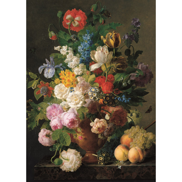 Puzzle 1000 pièces - Vase de Fleurs de Van Dael