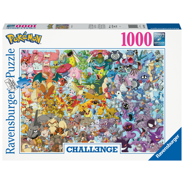 Puzzle 1000 pièces - Pokémon 