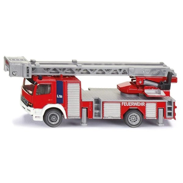 Camion de pompiers avec échelle pivotante