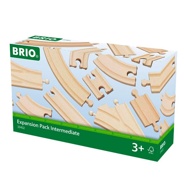 Brio 33402-Coffret évolution intermédiaire 16 rails