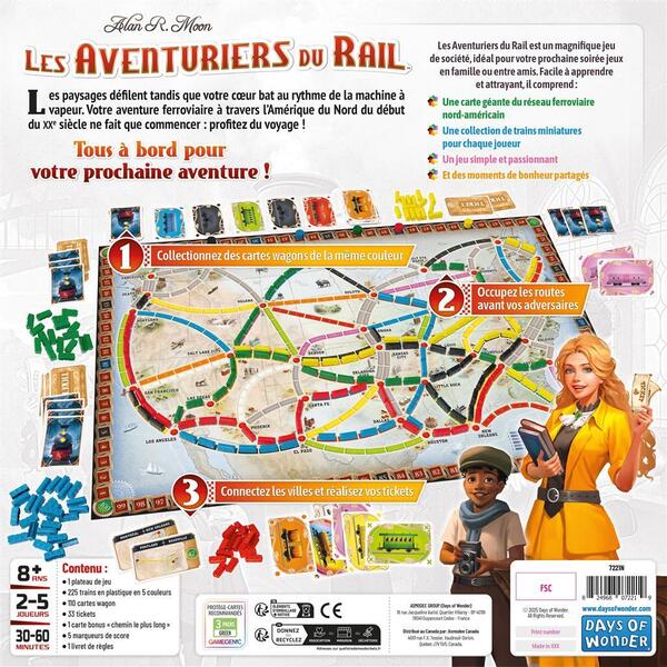 Les Aventuriers Du Rail US