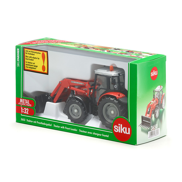 Tracteur Massey Ferguson avec chargeur frontal