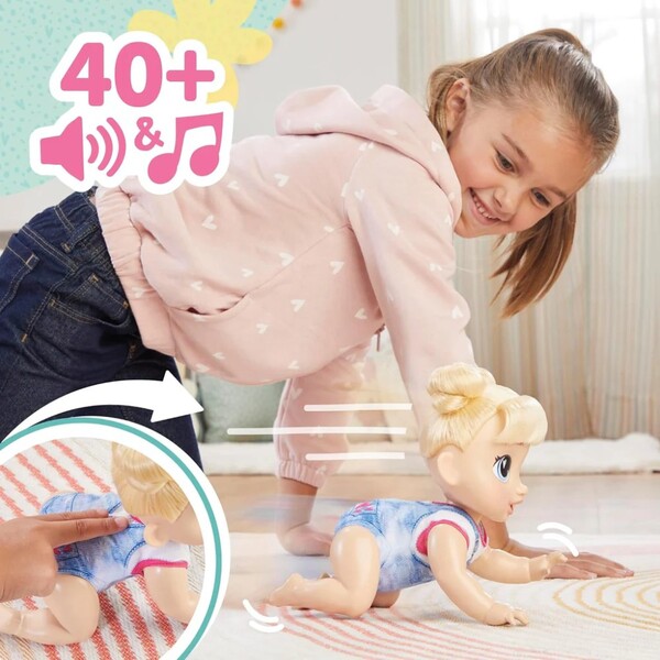 Baby Alive - Harper Hugs - Marche à 4 pattes