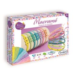 Bracelets Macramé - Perles et Fleurs