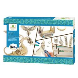 Lovely Box XL - Maquettes et pyrogravure celtique