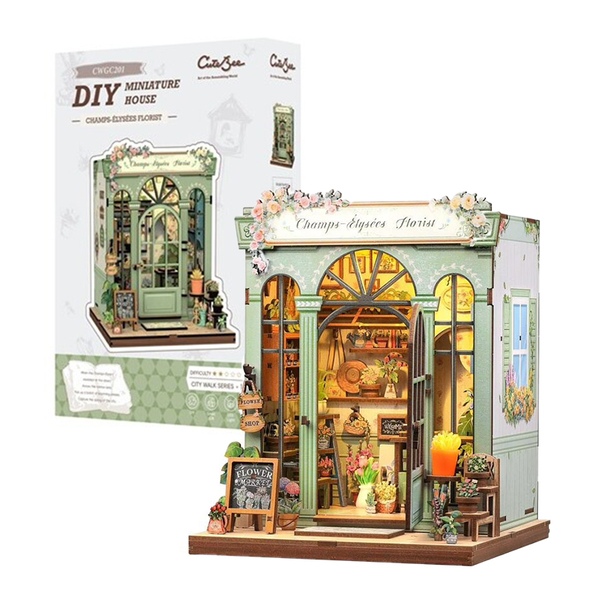 Kit DIY Book Nook - Fleuriste des Champs Élysées