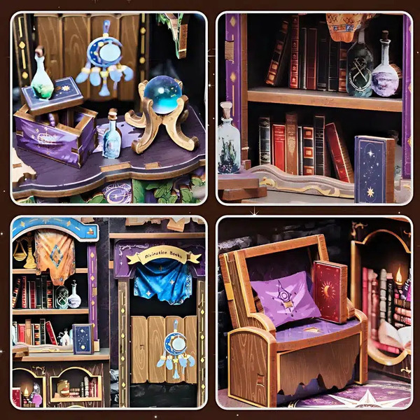 Kit DIY Book Nook - The Astrology Bookshop