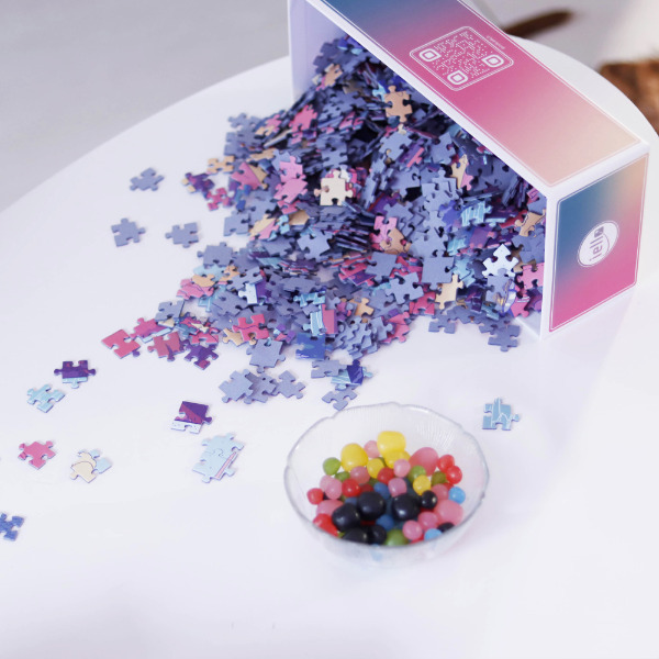 Puzzle Neon Forest - Collection Universe - 1000p