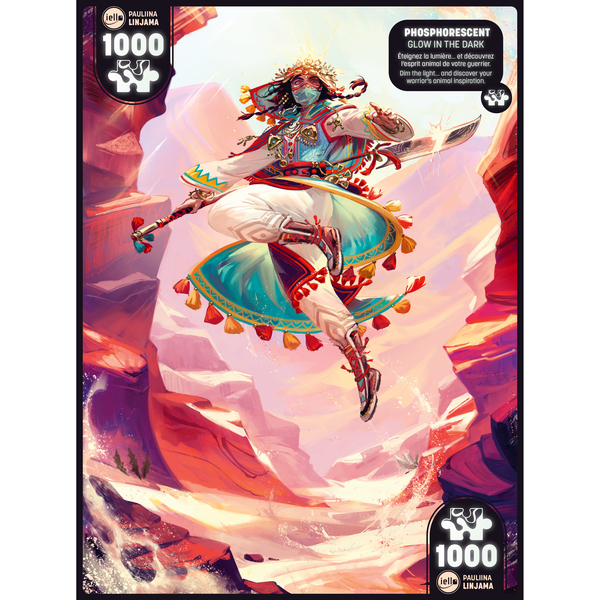 Puzzle Desert Spirit - Collection Twist phosphorescent - 1000p