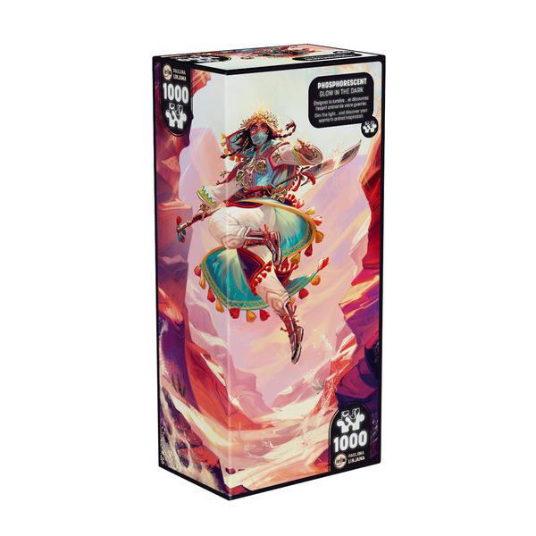 Puzzle Desert Spirit - Collection Twist phosphorescent - 1000p