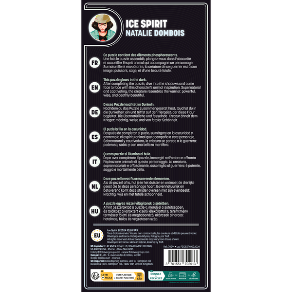 Puzzle Ice Spirit - Collection Twist phosphorescent - 1000p