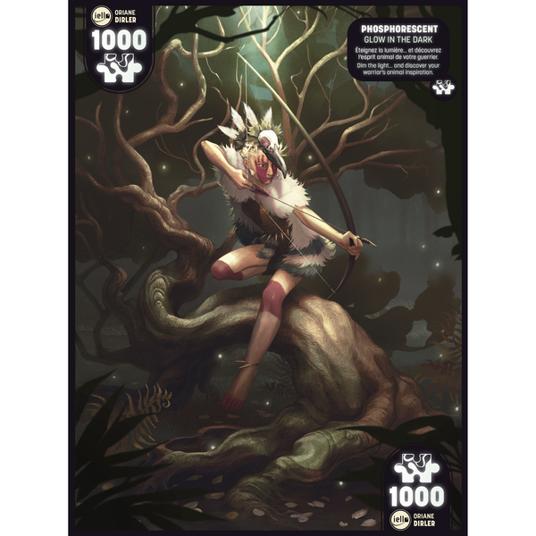 Puzzle Forest Spirit - Collection Twist Phosphorescent - 1000p