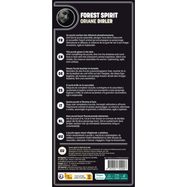 Puzzle Forest Spirit - Collection Twist Phosphorescent - 1000p
