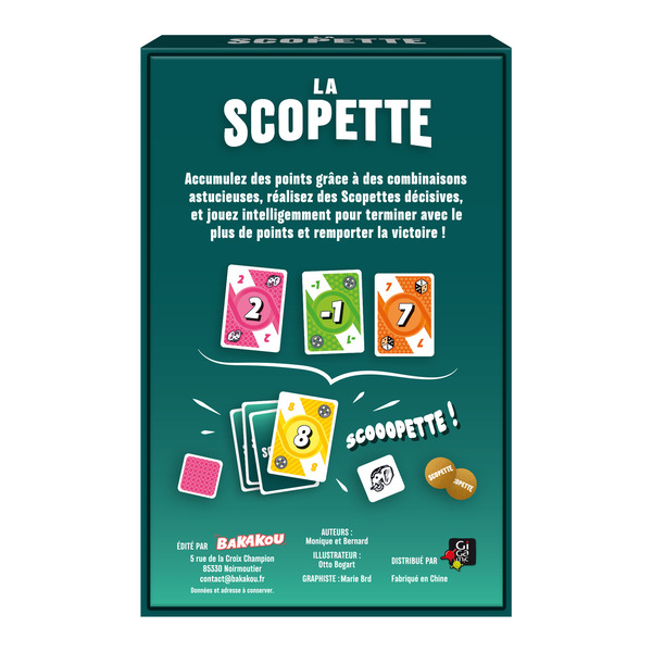 La scopette - Jeu de voyage
