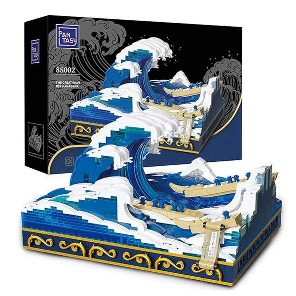 Set de construction Pantasy - La Grande Vague de Kanagawa