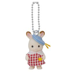 Sylvanian Families - 2111 - Le porte-clés bébé Lapin Chocolat
