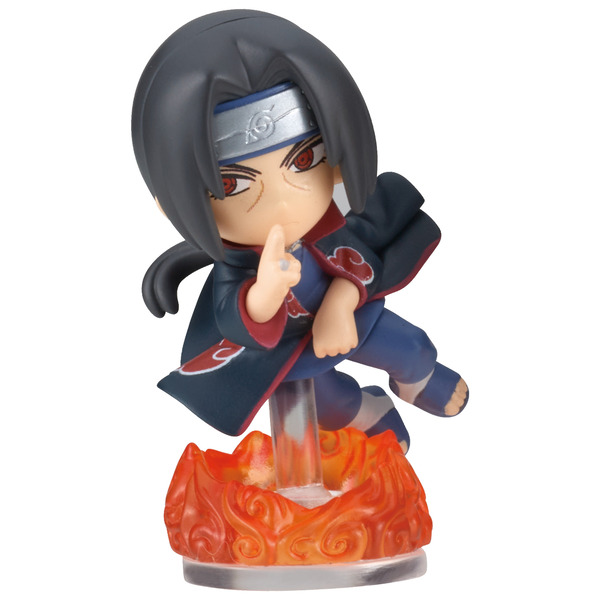 Diorama figurines combat Sasuke vs Itachi - Naruto Shippuden