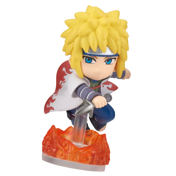 Diorama figurines combat Minato vs Obito Uchiwa - Naruto Shippuden