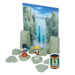 Diorama figurines combat Naruto vs Sasuke - Naruto Shippuden
