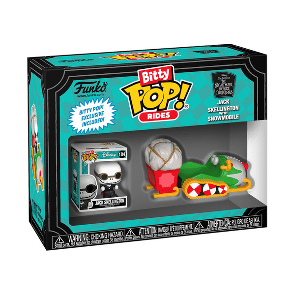 Coffret Bitty Pop Rides Jack avec Snowmobile