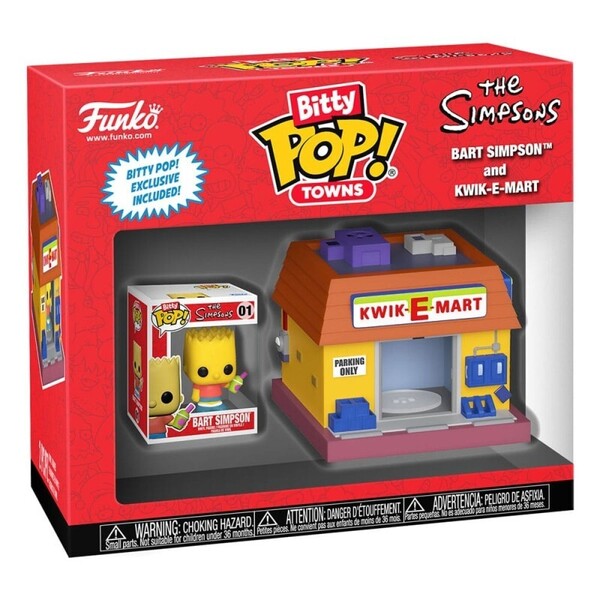 Les Simpsons - Figurine Bitty Pop!  Kwik e-mart