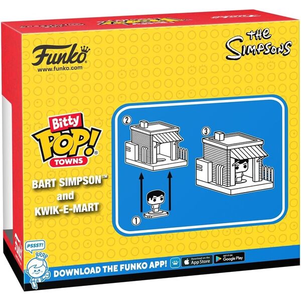 Les Simpsons - Figurine Bitty Pop!  Kwik e-mart