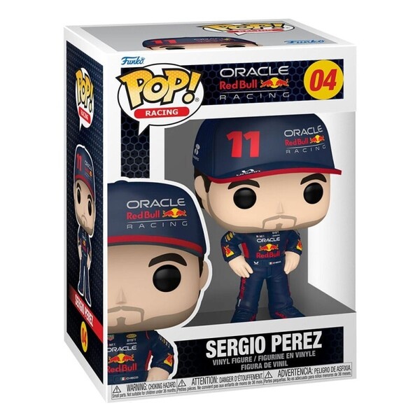 Figurine Sergio Pérez Oracle RedBull Racing - Funko Pop n°04