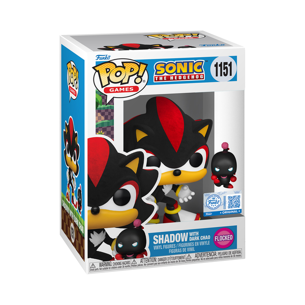 Figurine Funko Pop! Sonic - Shadow avec Dark Chao n°1151