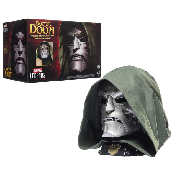 Casque de cosplay premium de Doctor Doom - Marvel Legends Series