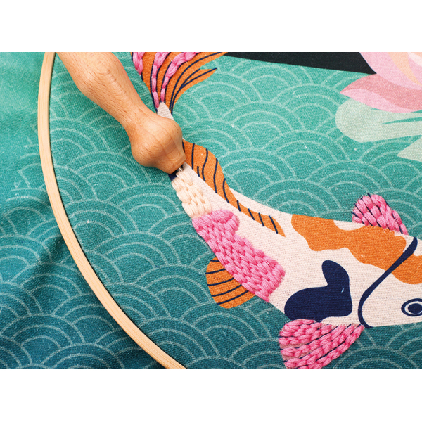 Kit DIY punch needle - Keep in punchy - Carpe 25cm