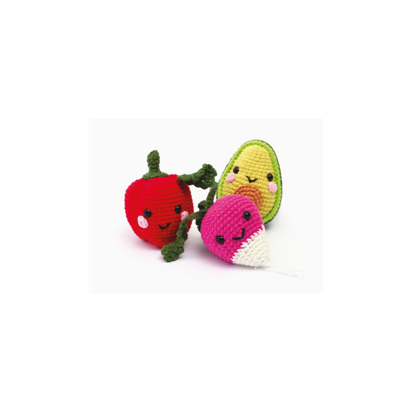 Kit DIY crochet Amigurumi - Mes légumes
