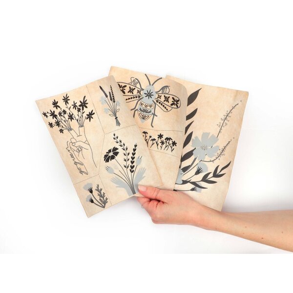 Kit DIY broderie sur vêtement - Green lovers