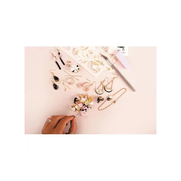 Coffret DIY FIMO bijoux marbrés