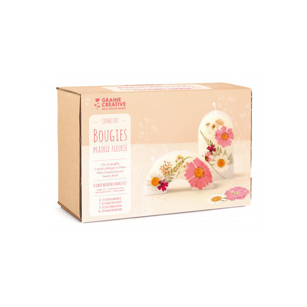 Kit DIY bougie prairie