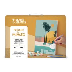 Peinture au numéro - Palmiers