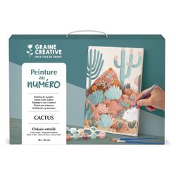 Peinture au numéro - Cactus