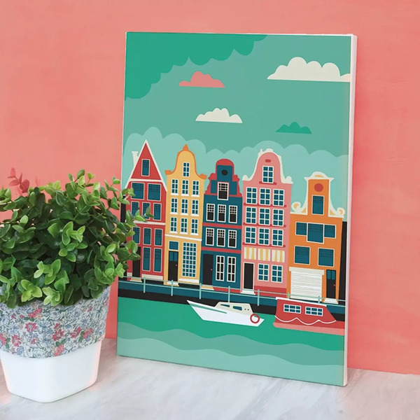 Peinture au numéro - Amsterdam