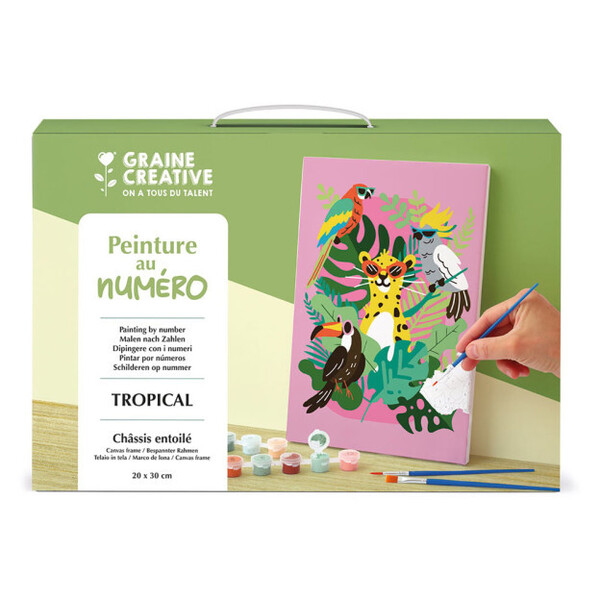 Peinture au numéro - Tropical