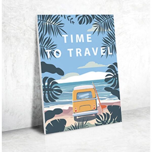 Peinture au numéro - Time to travel