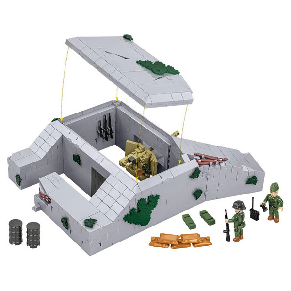 Set de construction Cobi – Bunker Allemand Regelbau 667 (642 pièces)