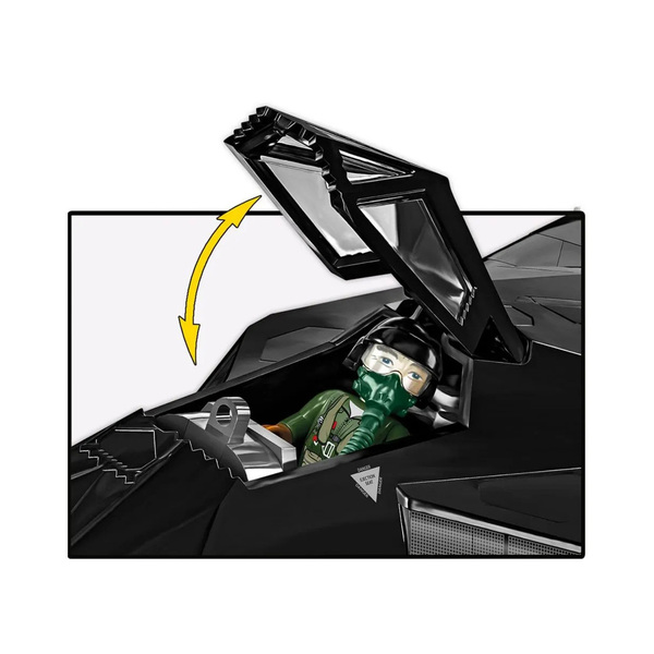 Set de construction Cobi – Avion F-117 Nighthawk (795 pièces)