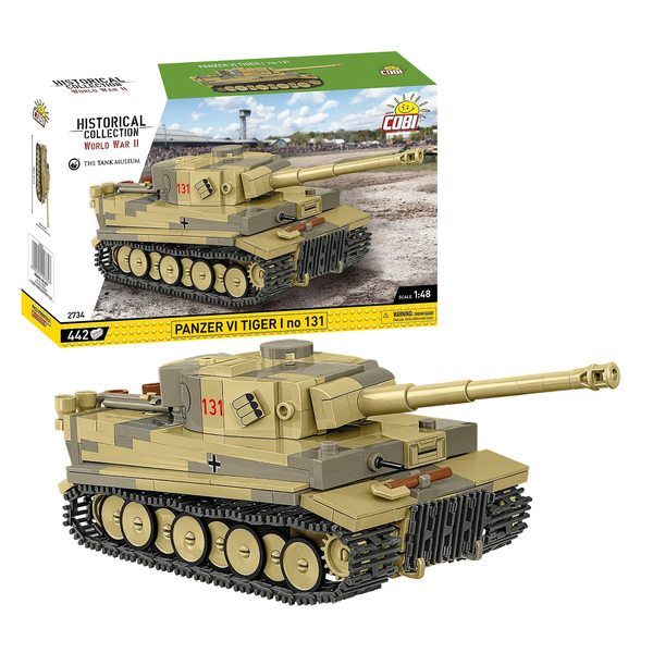 Set de construction Cobi – Char Panzer VI Tiger n°131 (442 pièces)