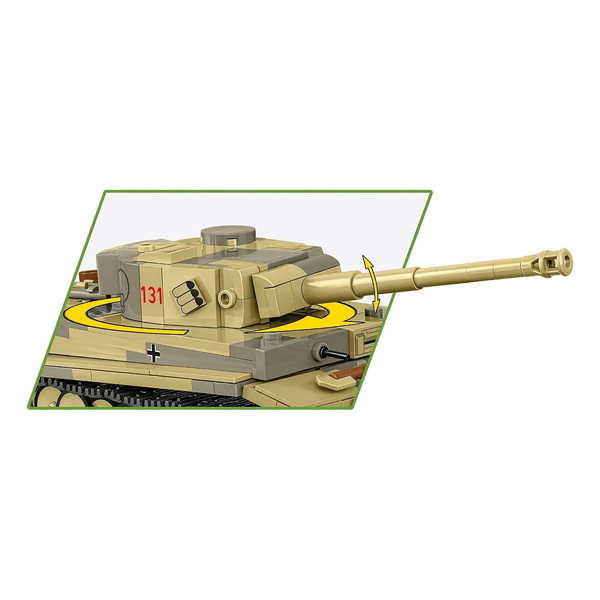 Set de construction Cobi – Char Panzer VI Tiger n°131 (442 pièces)