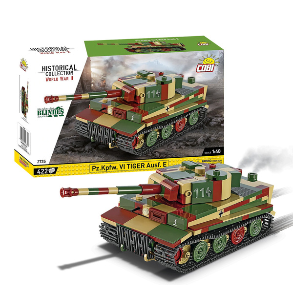 Set de construction Cobi - Panzer VI Tiger (428 pièces)