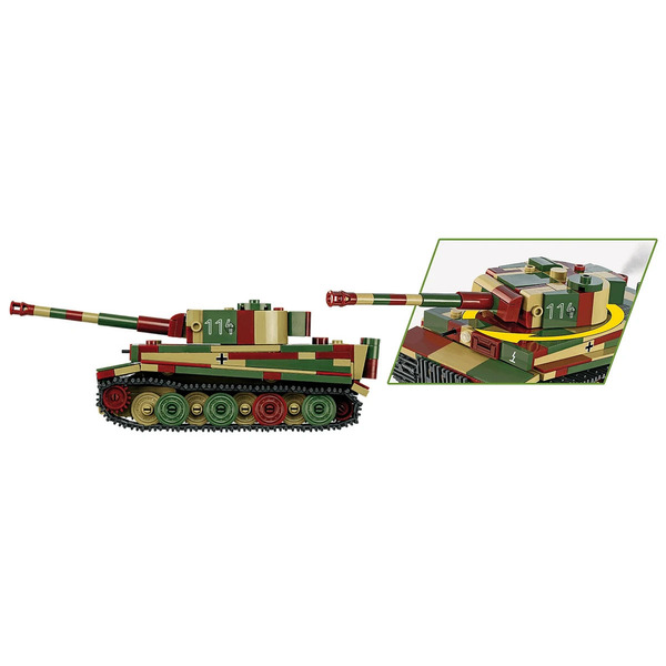 Set de construction Cobi - Panzer VI Tiger (428 pièces)