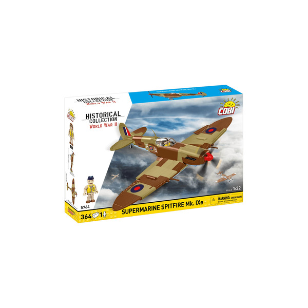 Set de construction Cobi - Spitfire MKIX (364 pièces)
