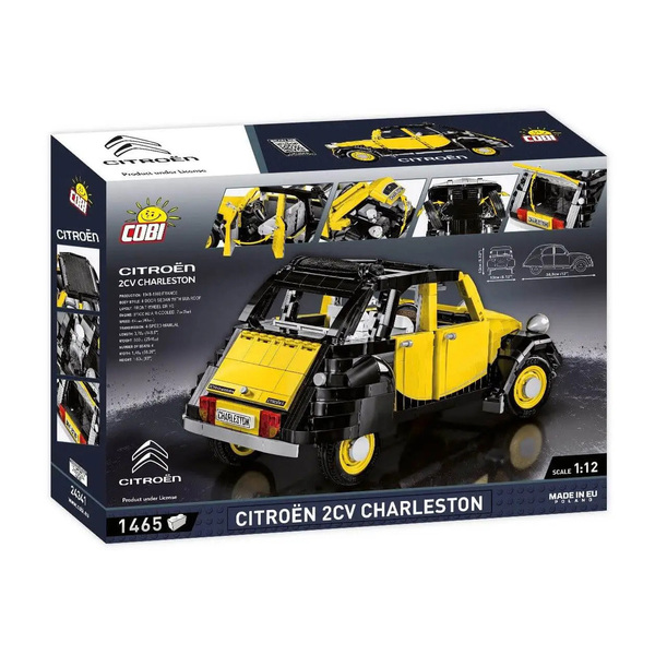 set de construction Cobi – Citroën 2CV Charleston (1465 pièces)